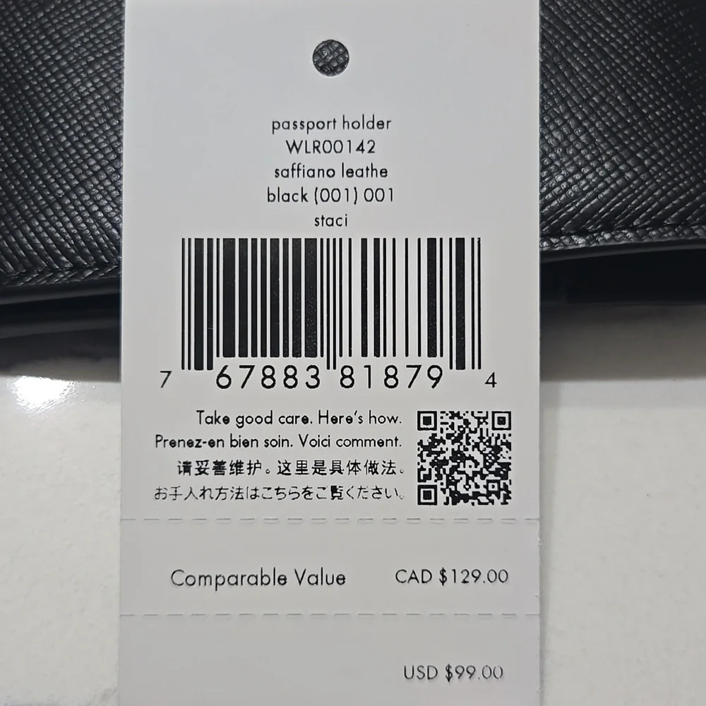 NWT Kate Spade Staci Passport Holder Cover - Picture 3 of 3